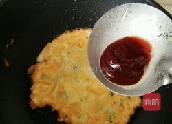 土豆丝茄汁蛋饼的做法图解10