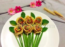 玫瑰花煎饺