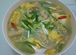 丝瓜烩滑肉
