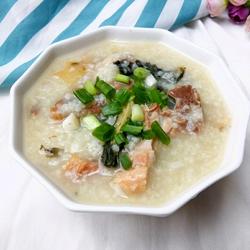 菜干烧骨粥的做法[图]