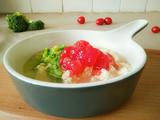 西兰花煮豆腐