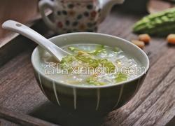 干贝苦瓜粥