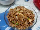 鲜虾仁火腿特色蛋炒饭的做法[图]