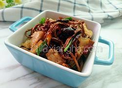 茶树菇炒肉