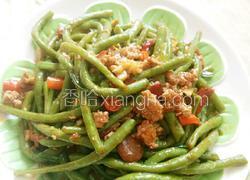 豇豆炒肉沫