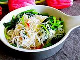 菠菜拌粉丝
