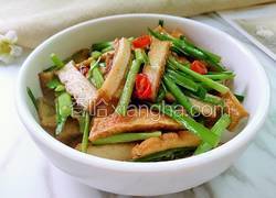 韭菜炒香干