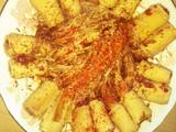 豆腐皮卷金针蘑