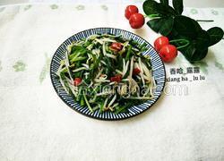 绿豆芽炒韭菜