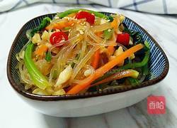 凉拌粉丝菠菜的做法图解13