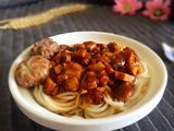 花菇牛肉拌面