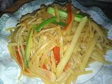 爆炒土豆丝