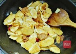 茭白炒肉的做法图解5