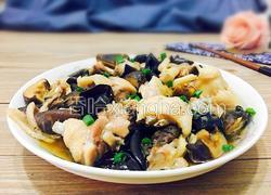 冬菇云耳蒸滑鸡