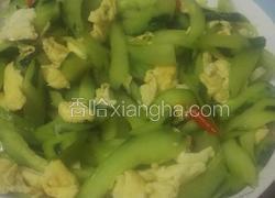 青瓜炒鸡蛋