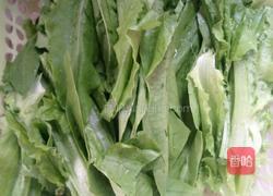 蒜蓉油麦菜的做法图解2