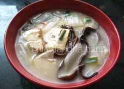 白菜豆腐汤