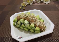 芝麻酱蒜末拌黄瓜条