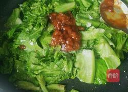 清炒生菜的做法图解4