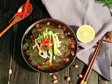 蒜蓉鸡肉凉皮的做法[图]