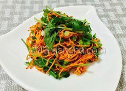 凉拌新鲜虫草花（一菌二食）