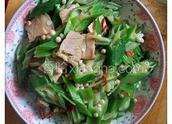 简单版秋葵炒肉片