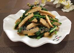 香干炒韭菜