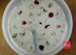 豆沙果仁酸奶冰棍的做法图解4