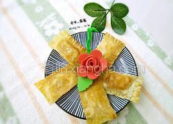 馄饨皮菠萝派