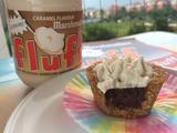 fluff 棉花糖（焦糖味）之免烤生巧塔的做法[图]