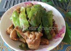 鸡腿炖豆角
