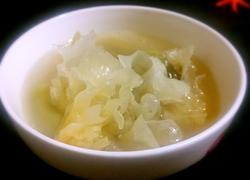 银耳苦瓜咸菜瘦肉汤