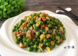 豌豆炒肉丁