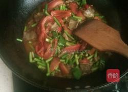 蒜苔蒸面的做法图解5