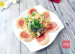 辣炒豆皮水晶火腿的做法图解12