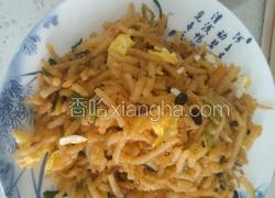 老干妈蛋炒土豆丝