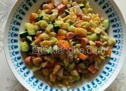 风味炒五彩面疙瘩