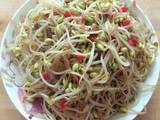 炝炒黄豆芽