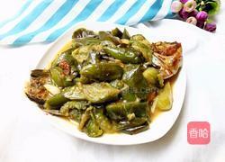 罗非鱼烧青茄的做法图解8