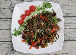 干豇豆炒腊肉