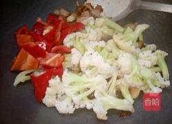 花菜炒肉的做法图解8