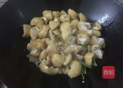 油豆腐炒肉片的做法图解4