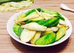 清炒茭白丝瓜