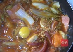 辣白菜豆腐汤的做法图解9
