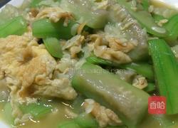 丝瓜炒蛋的做法图解6