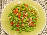 腊豆干炒毛豆的做法[图]