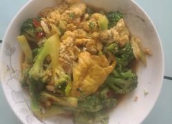 西兰花炒鸡蛋