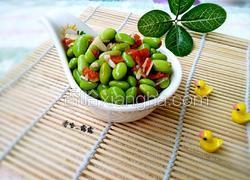 凉拌毛豆粒
