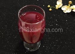 糖桂花火龙果汁
