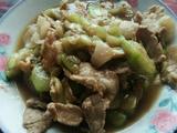 丝瓜炒肉